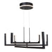 Artcraft - AC6776BK - LED Chandelier - Silicon Valley - Black