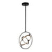 Artcraft - AC6740BB - LED Pendant - Trilogy - Black & Brass