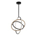 Artcraft - AC6741BB - LED Pendant - Trilogy - Black & Brass