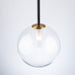 Artcraft - AC11761VB - One Light Pendant - Aurelia - Matte Black & Brass