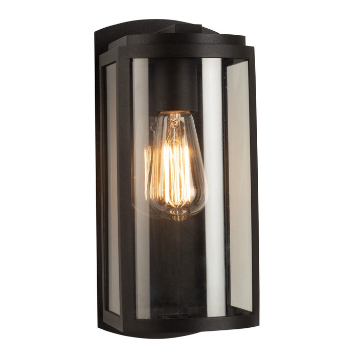 Artcraft - AC8691BK - One Light Outdoor Wall Mount - Lakewood - Matte Black