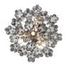 Crystorama - ADD-300-CH-SM - Four Light Chandelier - Addis - Polished Chrome