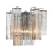 Crystorama - ADD-302-CH-AU - Two Light Wall Sconce - Addis - Polished Chrome