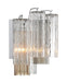 Crystorama - ADD-302-CH-AU - Two Light Wall Sconce - Addis - Polished Chrome