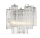 Crystorama - ADD-302-CH-CL - Two Light Wall Sconce - Addis - Polished Chrome