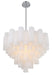 Crystorama - ADD-312-CH-WH - 12 Light Chandelier - Addis - Polished Chrome