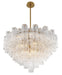 Crystorama - ADD-316-AG-CL - 16 Light Chandelier - Addis - Aged Brass