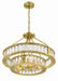 Crystorama - FAR-6006-AG - Six Light Chandelier - Farris - Aged Brass