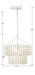 Crystorama - TIA-7100-MT - One Light Pendant - Tiana - Matte White