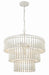 Crystorama - TIA-7103-MT - Three Light Pendant - Tiana - Matte White