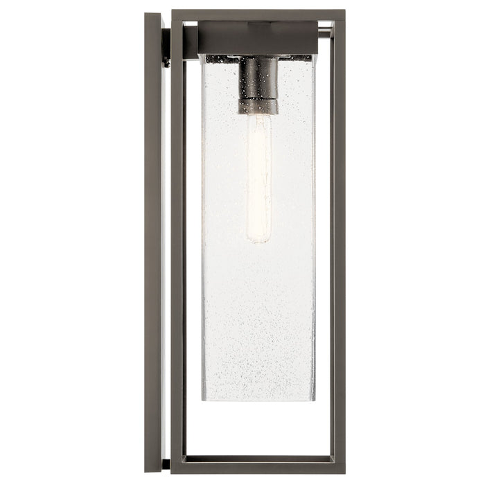 Kichler - 59063OZ - One Light Outdoor Wall Mount - Mercer - Bronze