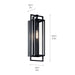 Kichler - 59089BK - One Light Outdoor Wall Mount - Goson - Black