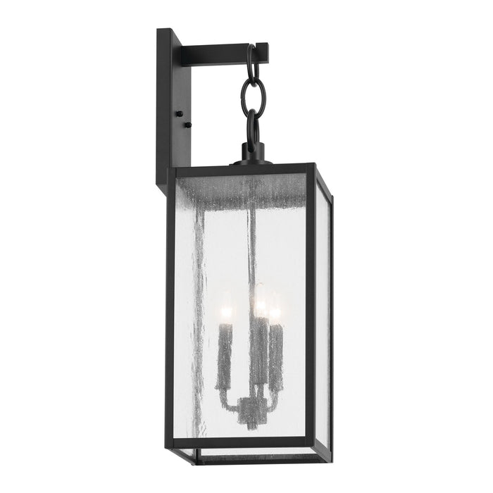 Kichler - 59009BKT - Three Light Outdoor Wall Mount - Lahden - Black