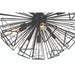 Eurofase - 46762-016 - Nine Light Chandelier - Dendelio - Black