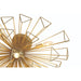 Eurofase - 46762-023 - Nine Light Semi-Flush Mount - Dendelio - Gold