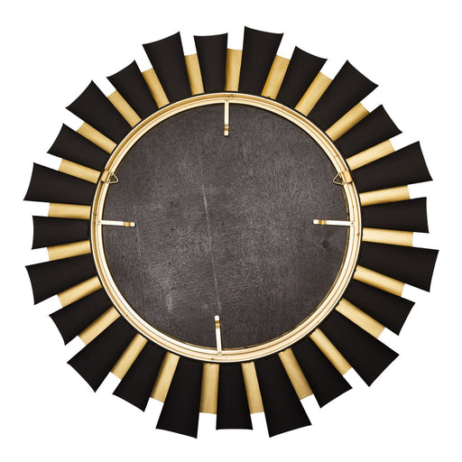 Varaluz - 372MI36MBFG - Mirror - Daphne - Matte Black/French Gold