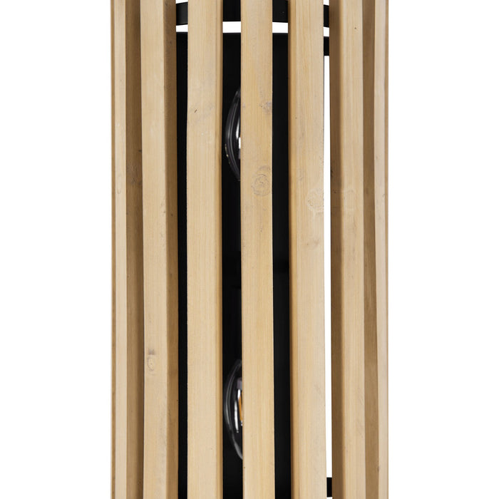 Varaluz - 387W02MBH - Two Light Wall Sconce - Suratto - Matte Black/Honey Blonde