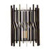 Varaluz - 393W01MBFG - One Light Wall Sconce - Park Row - Matte Black/French Gold