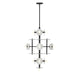 Savoy House - 1-1592-15-50 - 15 Light Chandelier - Amani - Black Cashmere