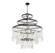 Savoy House - 1-1868-15-89 - 15 Light Chandelier - Luna - Matte Black