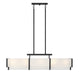 Savoy House - 1-2330-5-50 - Five Light Linear Chandelier - Orleans - Black Cashmere