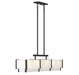 Savoy House - 1-2330-5-50 - Five Light Linear Chandelier - Orleans - Black Cashmere