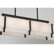 Savoy House - 1-2332-8-50 - Eight Light Linear Chandelier - Orleans - Black Cashmere