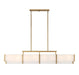 Savoy House - 1-2332-8-60 - Eight Light Linear Chandelier - Orleans - Distressed Gold