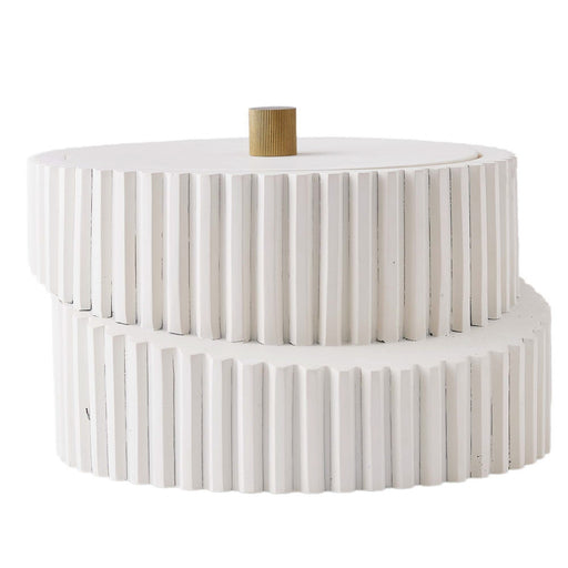 Arteriors - ARC01 - Container - Whittaker - Ivory