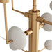 Arteriors - DMC01 - Eight Light Chandelier - Vista - Antique Brass