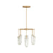 Arteriors - DMC04 - Eight Light Chandelier - Valeria - Clear Seedy