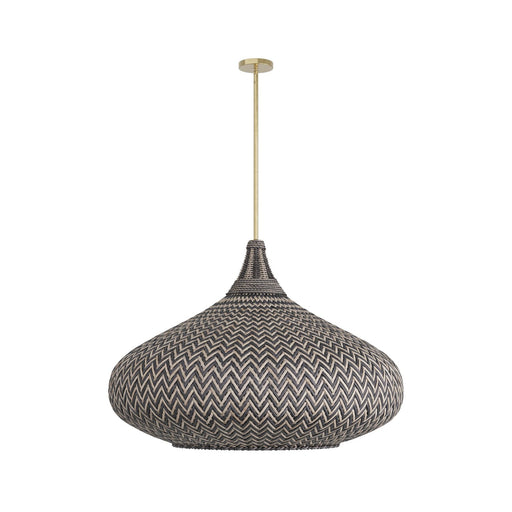 Arteriors - DMS05 - One Light Pendant - Tulum - Black