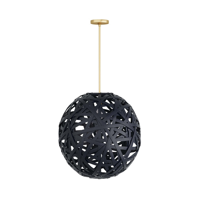 Arteriors - DMS06 - One Light Pendant - Trai - Black