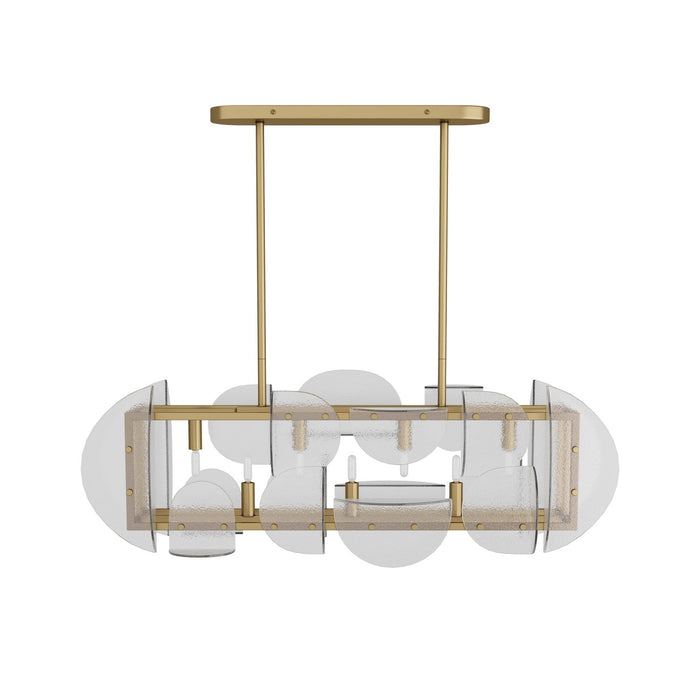 Arteriors - DRI01 - Seven Light Chandelier - Tilley - Antique Brass