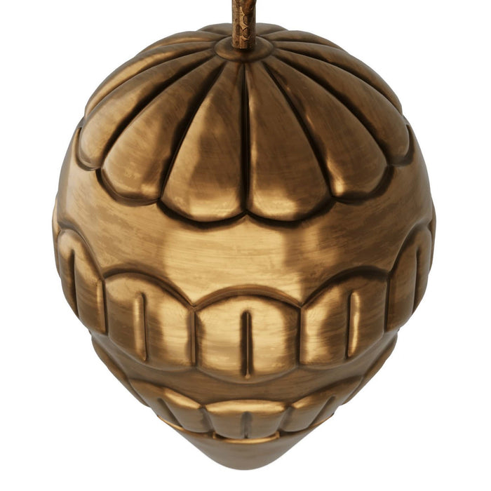 Arteriors - GDASI03 - Sculpture - Soursop - Vintage Brass