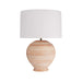 Arteriors - PTS02-127 - One Light Table Lamp - Tahoe - White Wash Terracotta