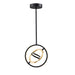 Artcraft - AC6742BB - LED Pendant - Trilogy - Black and Gold