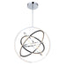 Artcraft - AC6746PN - LED Pendant - Trilogy - Polished Nickel