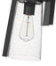 Artcraft - AC8820BK - One Light Outdoor Wall Sconce - Portofino - Black