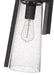 Artcraft - AC8821BK - One Light Outdoor Wall Sconce - Portofino - Black