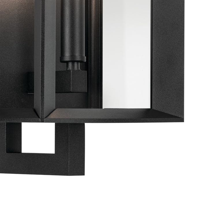 Kichler - 59131BKT - One Light Outdoor Wall Mount - Kroft - Textured Black