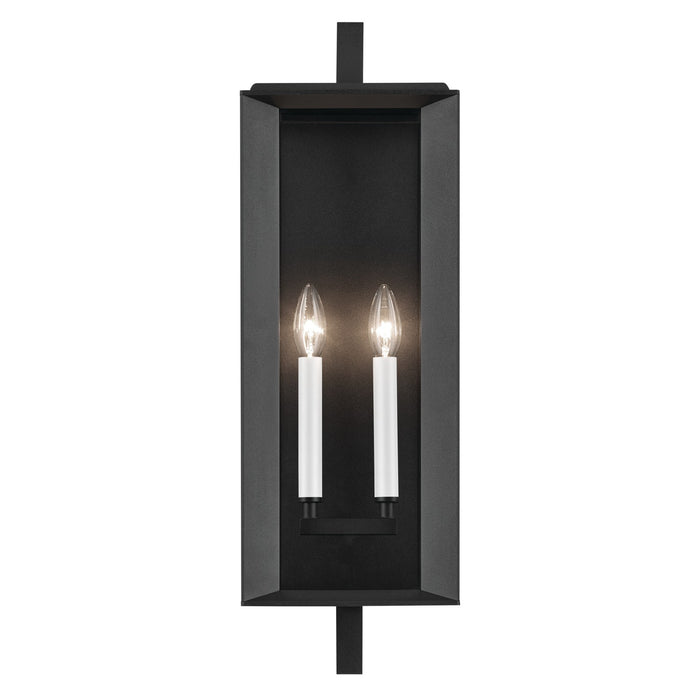 Kichler - 59133BKT - Two Light Outdoor Wall Mount - Kroft - Textured Black