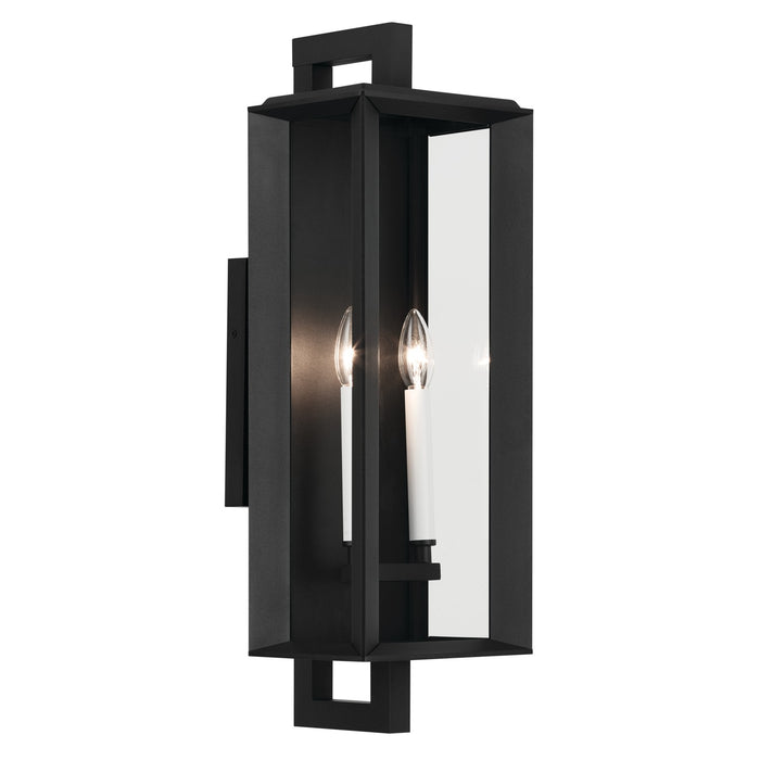 Kichler - 59133BKT - Two Light Outdoor Wall Mount - Kroft - Textured Black