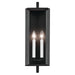 Kichler - 59132BKT - Two Light Outdoor Wall Mount - Kroft - Textured Black