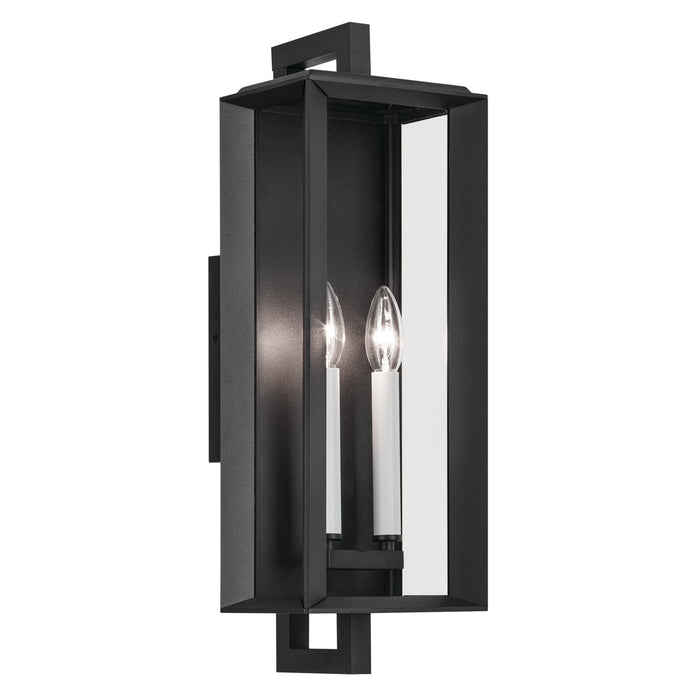 Kichler - 59132BKT - Two Light Outdoor Wall Mount - Kroft - Textured Black