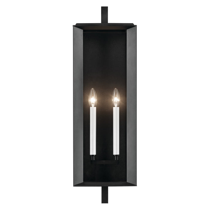 Kichler - 59134BKT - Two Light Outdoor Wall Mount - Kroft - Textured Black