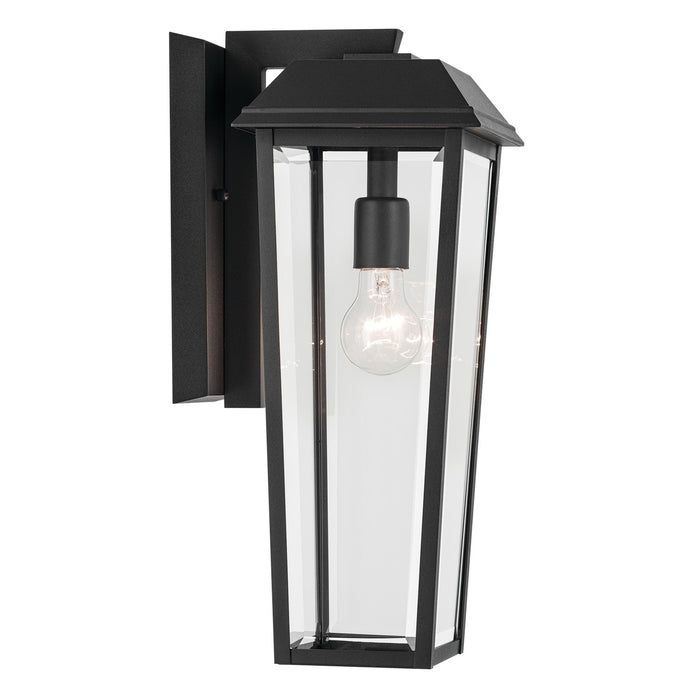 Kichler - 59119BKT - One Light Outdoor Wall Mount - Mathus - Textured Black