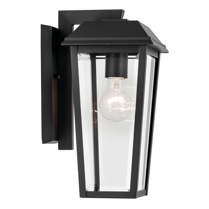 Kichler - 59118BKT - One Light Outdoor Wall Mount - Mathus - Textured Black