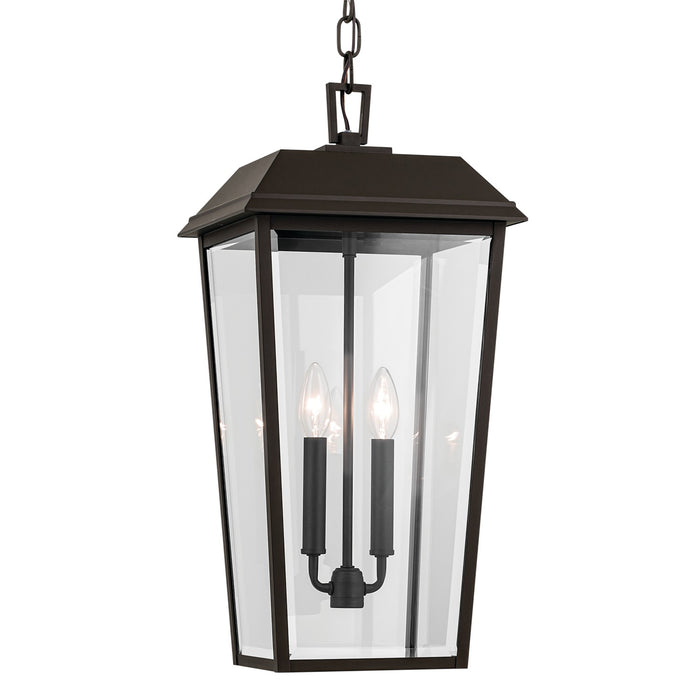 Kichler - 59122OZ - Two Light Outdoor Pendant - Mathus - Olde Bronze