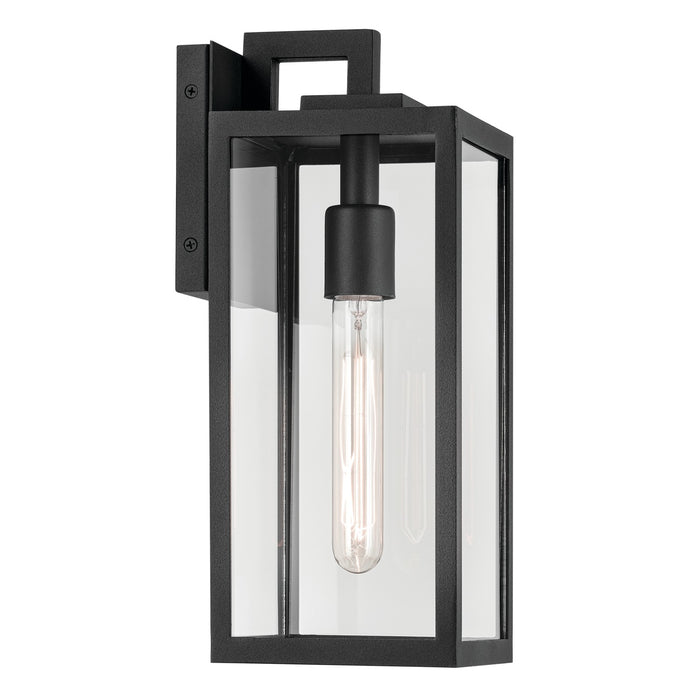 Kichler - 59111BKT - One Light Outdoor Wall Mount - Branner - Textured Black